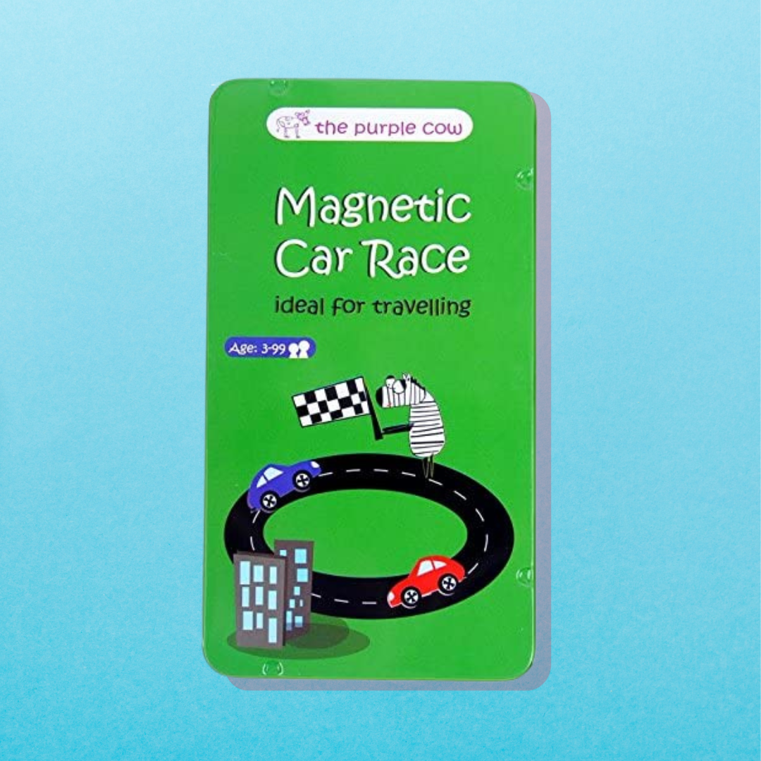 Car Race Magnetic Travel Game Purple Cow Magnetic Games by Weirs of Baggot St