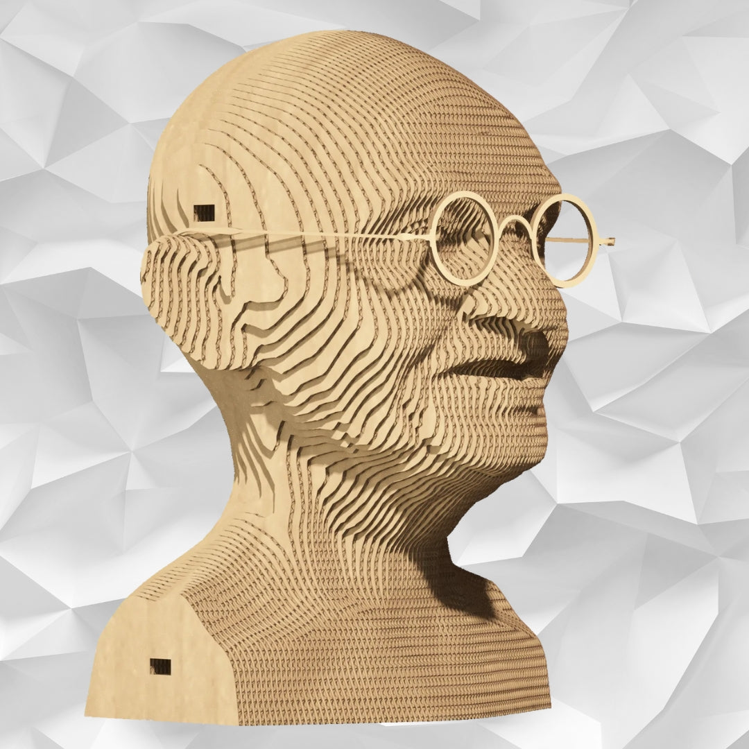 Cartonic 3D Cardboard Puzzle Ghandi | Fabulous Gifts by Weirs of Baggot Street