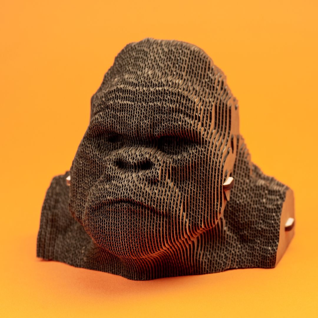 Cartonic 3D Cardboard Puzzle Gorilla | Fabulous Gifts by Weirs of Baggot Street