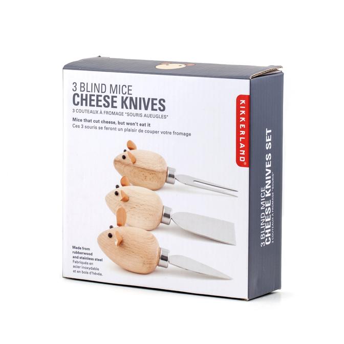 Fabulous Gifts | Kikkerland - Cheese Knives Mice by Weirs of Baggot Street