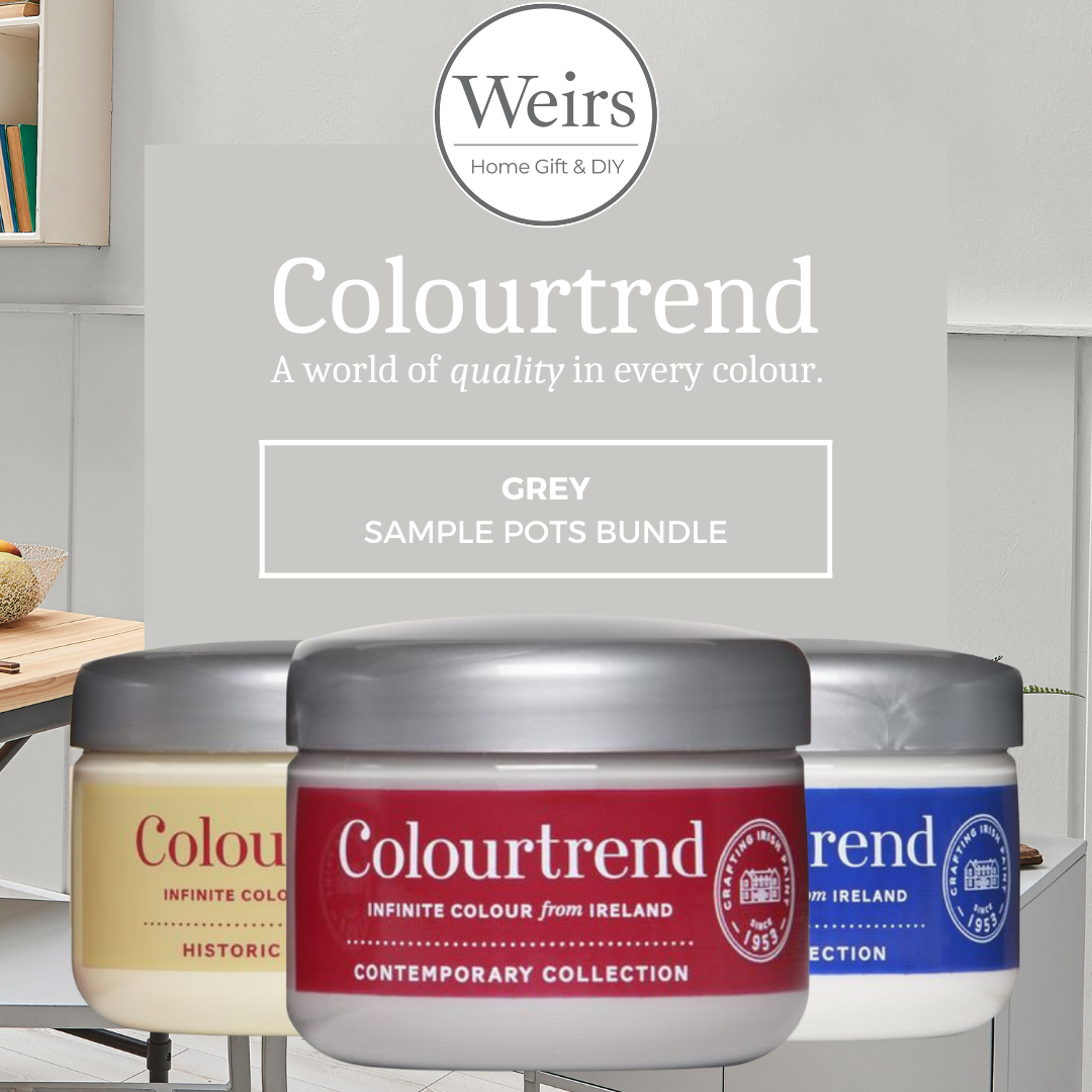 Colourtrend Sample Pots Bundle GREY by Weirs of Baggot St