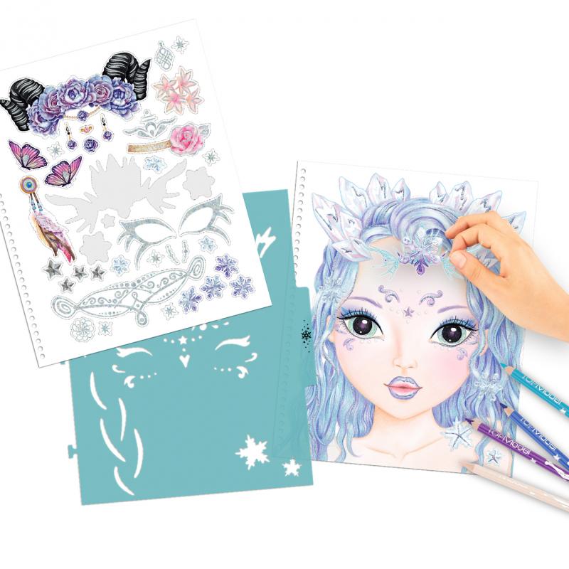 Bubs & Kids | Create Your Fantasy Face Colouring Book by Weirs of Baggot Street