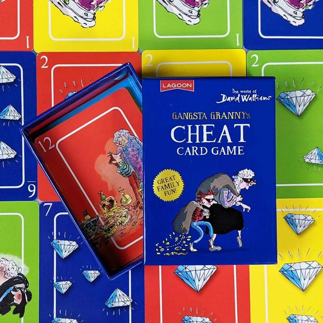 David Walliams Cheat Card Game University Games by Weirs of Baggot Street