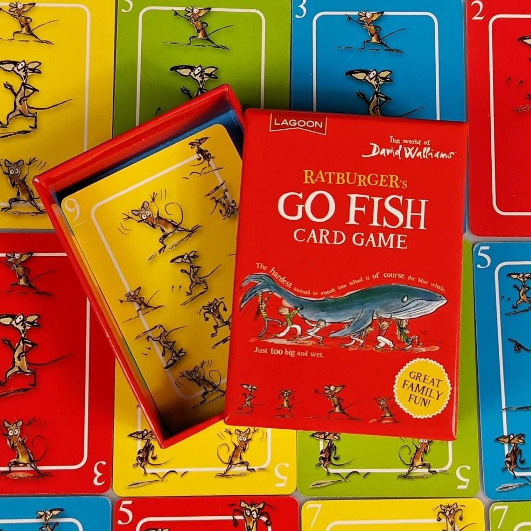 David Walliams Go Fish Card Game University Games by Weirs of Baggot Street