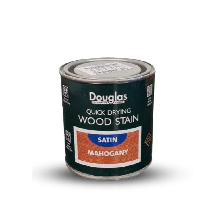 Paint & Decorating | Douglas Quick Drying Satin Wood Stain - Mahogany 250ml by Weirs of Baggot St