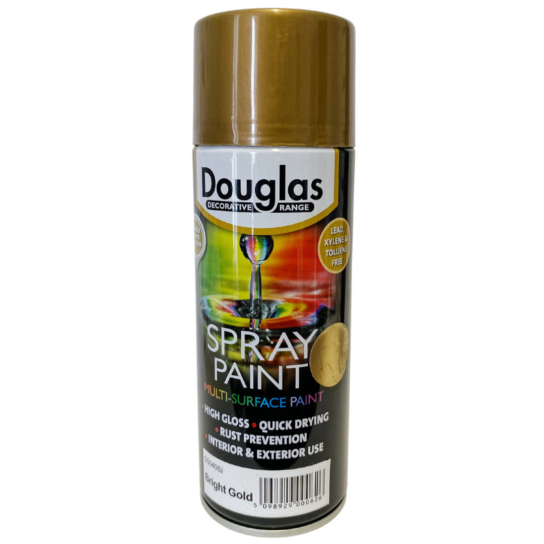 Paint & Decorating | Douglas Spray Paint - Gold by Weirs of Baggot St