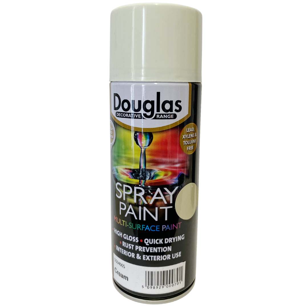Paint & Decorating | Douglas Spray Paint - Cream by Weirs of Baggot St