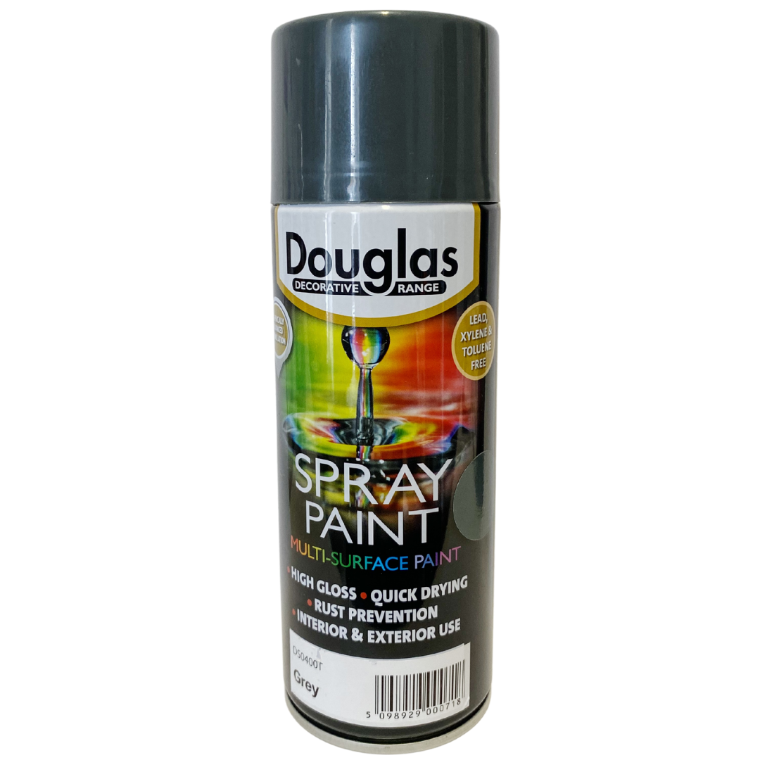 Paint & Decorating | Douglas Spray Paint - Grey by Weirs of Baggot St