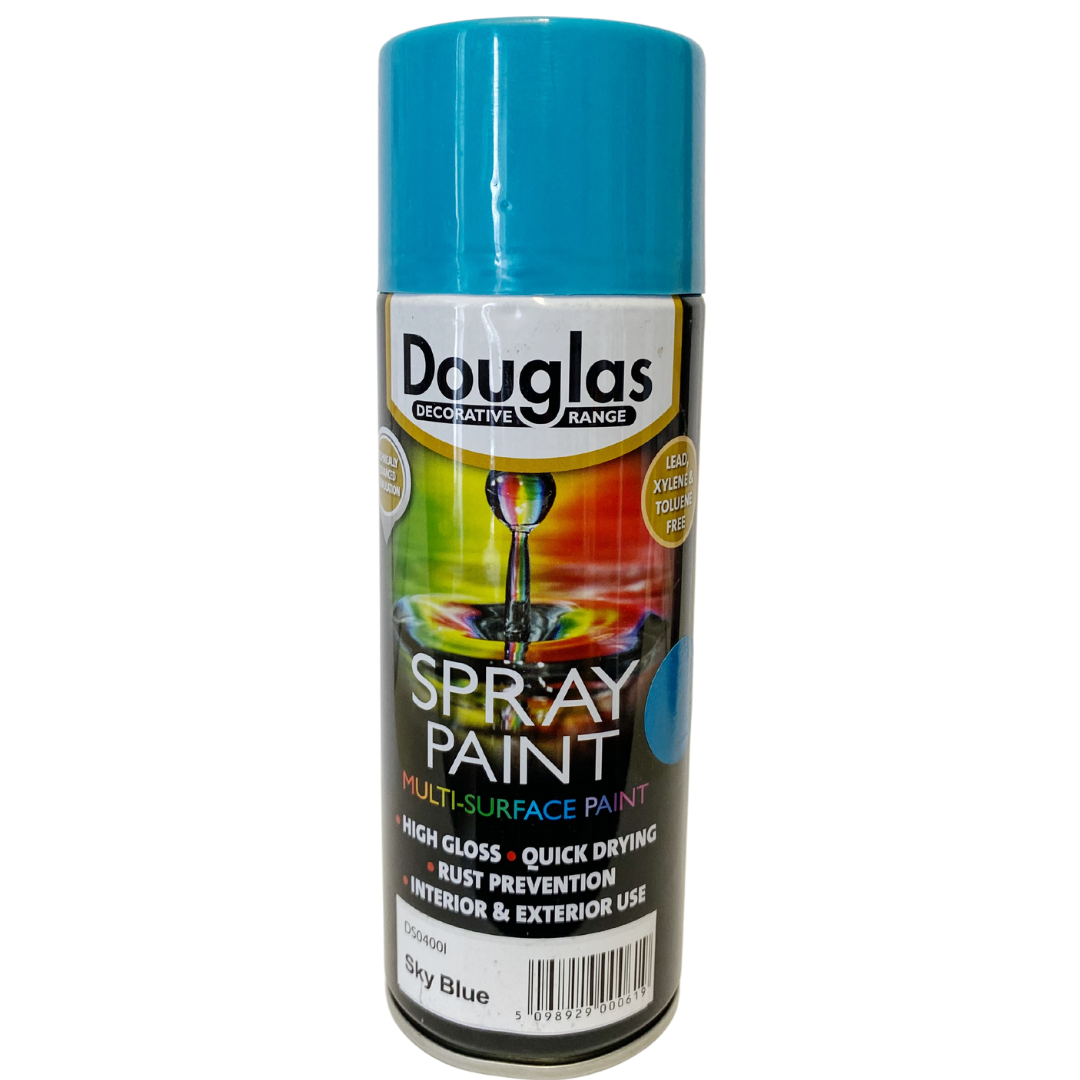 Paint & Decorating | Douglas Spray Paint Sky Blue by Weirs of Baggot St