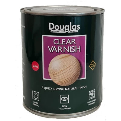 Paint & Decorating | Douglas Wood Varnish Gloss 750ml by Weirs of Baggot St