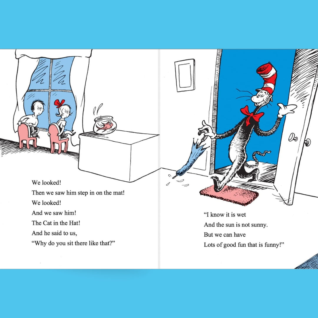 Dr Seuss The Cat in the Hat - Little Bookworms by Weirs of Baggot Street