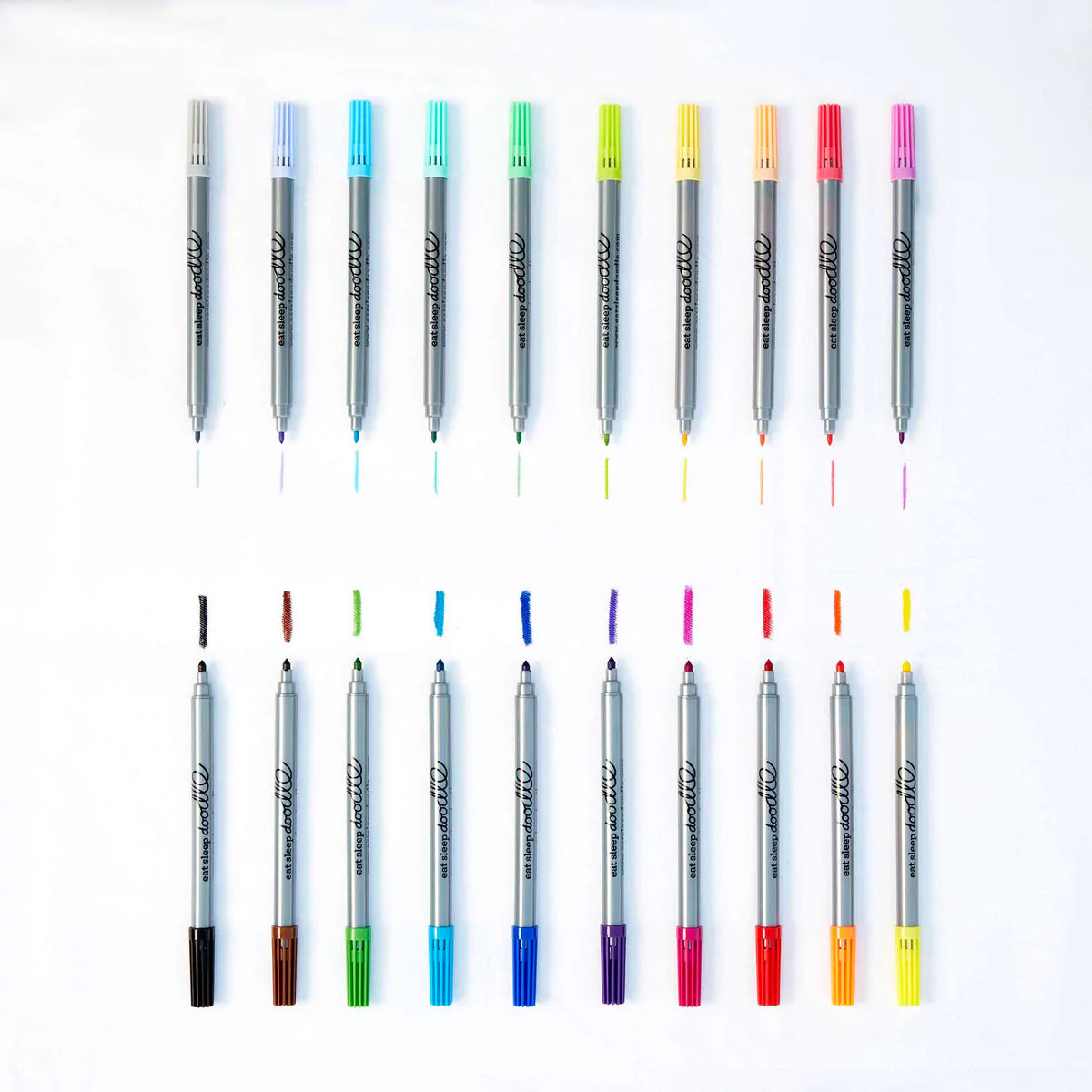 Fab Gifts | Eat Sleep Doodle Wash Out Pens 20Pk by Weirs of Baggot Street