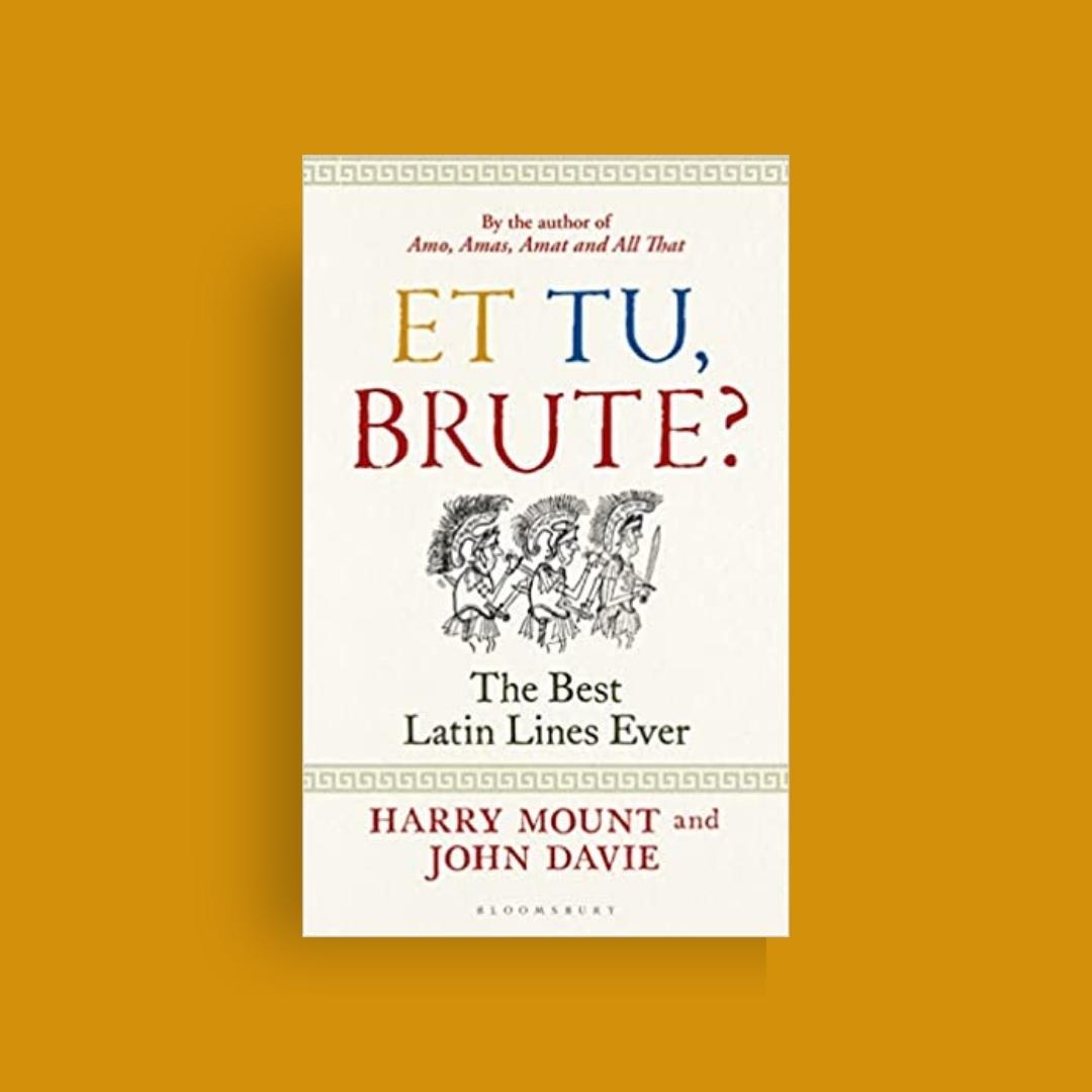 Et Tu Brute: The Best Latin Lines Ever - Harry Mount & John Davie. Brilliant Books by Weirs of Baggot Street