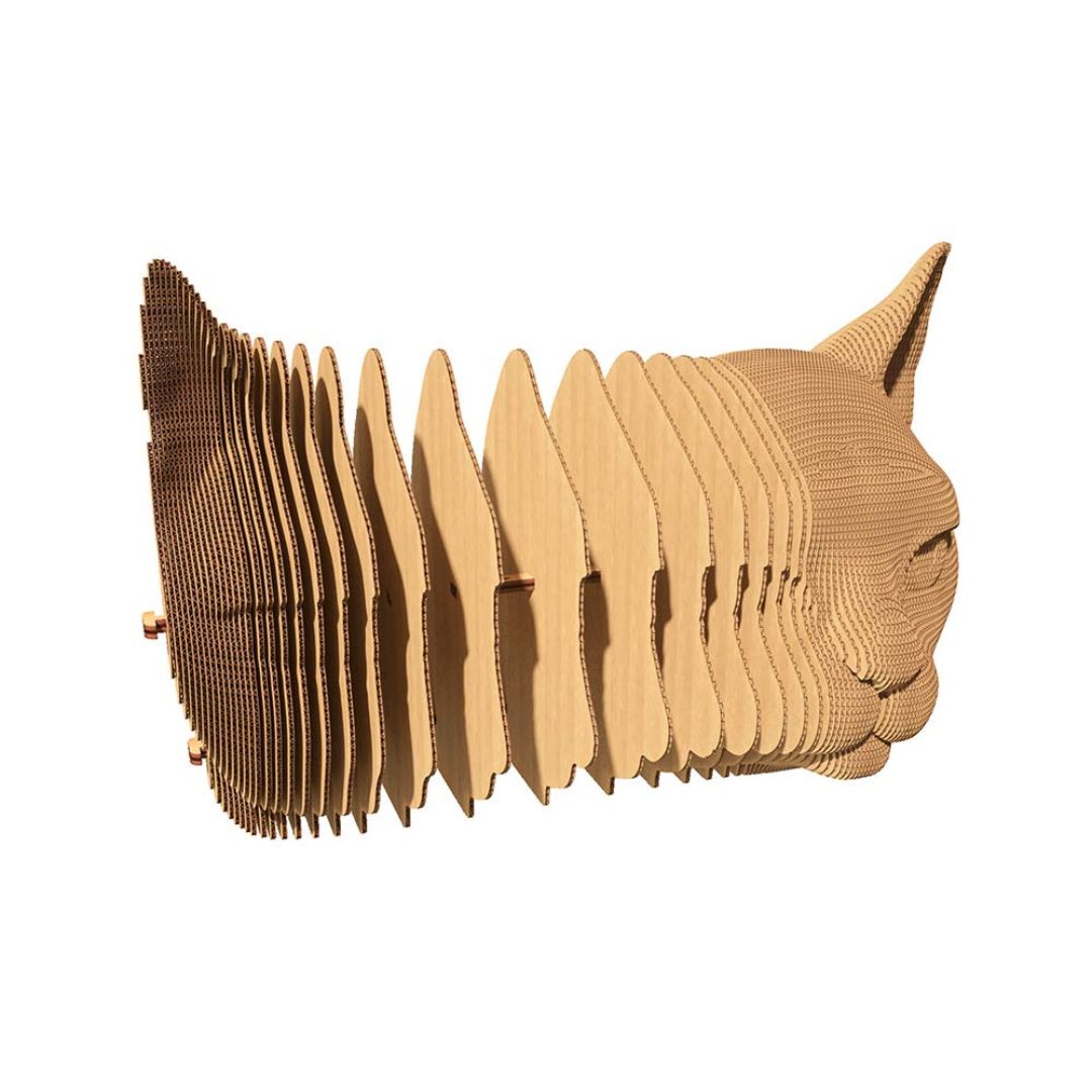 Fab Gifts | Cartonic 3D Cardboard Puzzle Cat by Weirs of Baggot Street