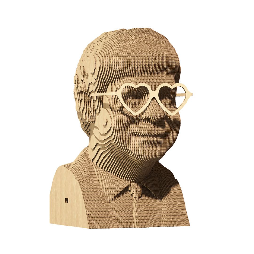 Fab Gifts | Cartonic 3D Cardboard Puzzle Elton John by Weirs of Baggot Street