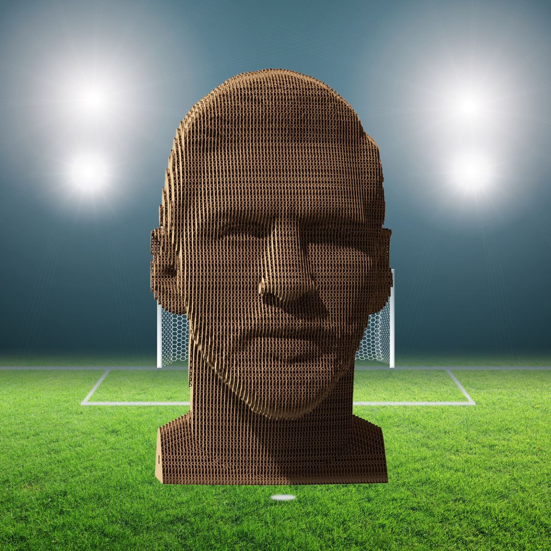 Fab Gifts | Cartonic 3D Cardboard Puzzle Lionel Messi by Weirs of Baggot Street