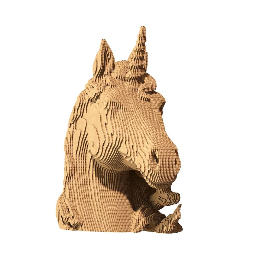 Fab Gifts | Cartonic 3D Cardboard Puzzle Unicorn by Weirs of Baggot Street
