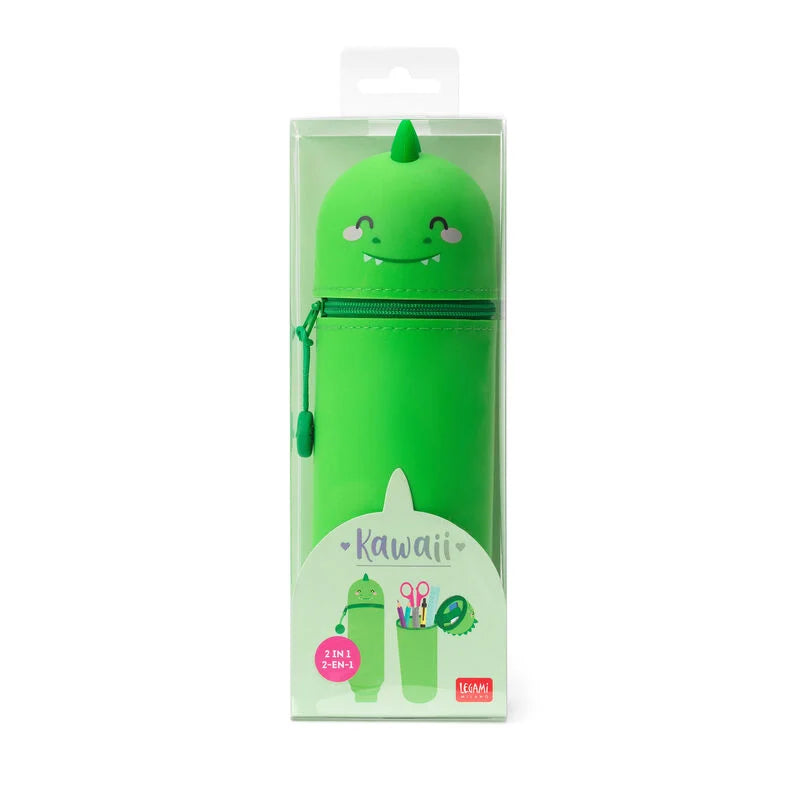 Back to School  Legami Kawaii Pencil Case Dino by Weirs of Baggot St