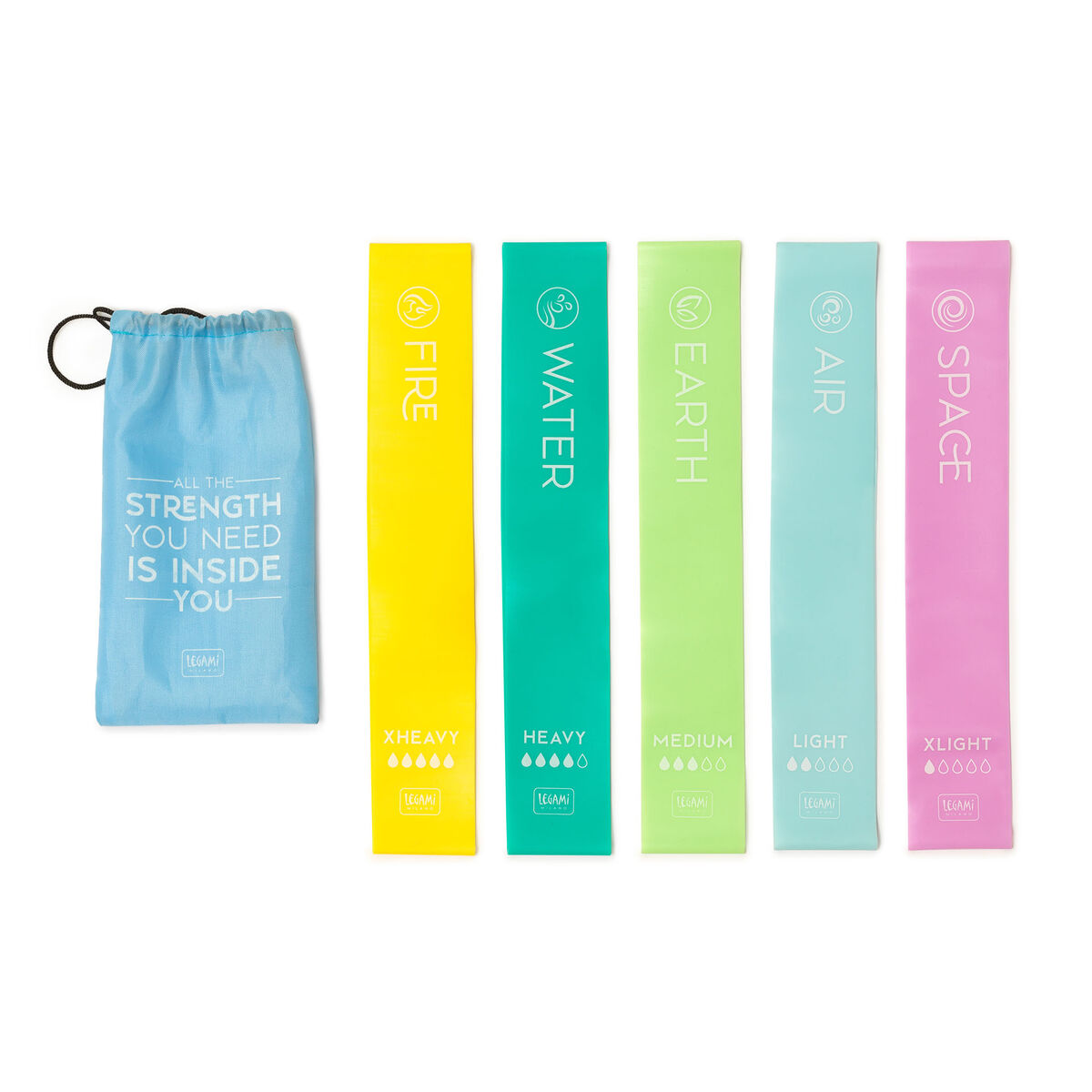 Fab Gifts | Legami Resistance Bands by Weirs of Baggot Street