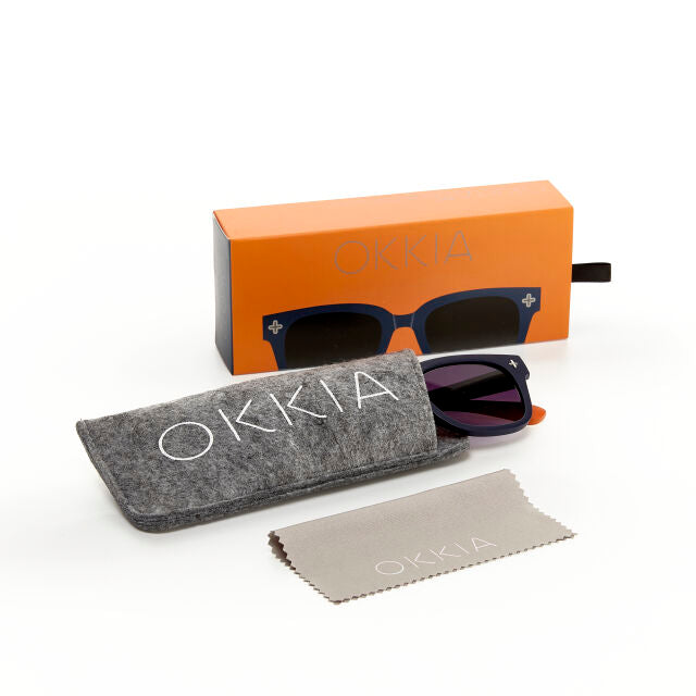 Fab Gifts | Okkia Sunglasses Classic Frame Midnight by Weirs of Baggot Street