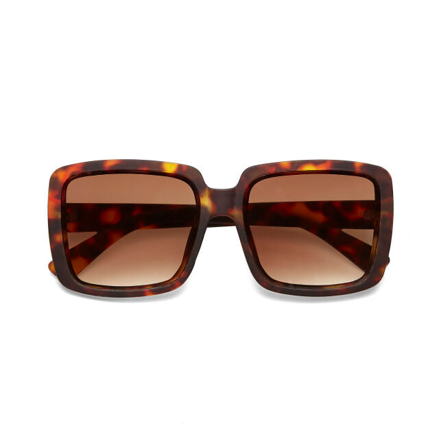 Fab Gifts | Okkia Sunglasses Square Classic Brown Gradient  by Weirs of Baggot Street