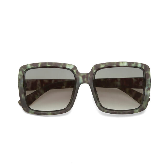 Fab Gifts | Okkia Sunglasses Square Kale Green Gradient  by Weirs of Baggot Street