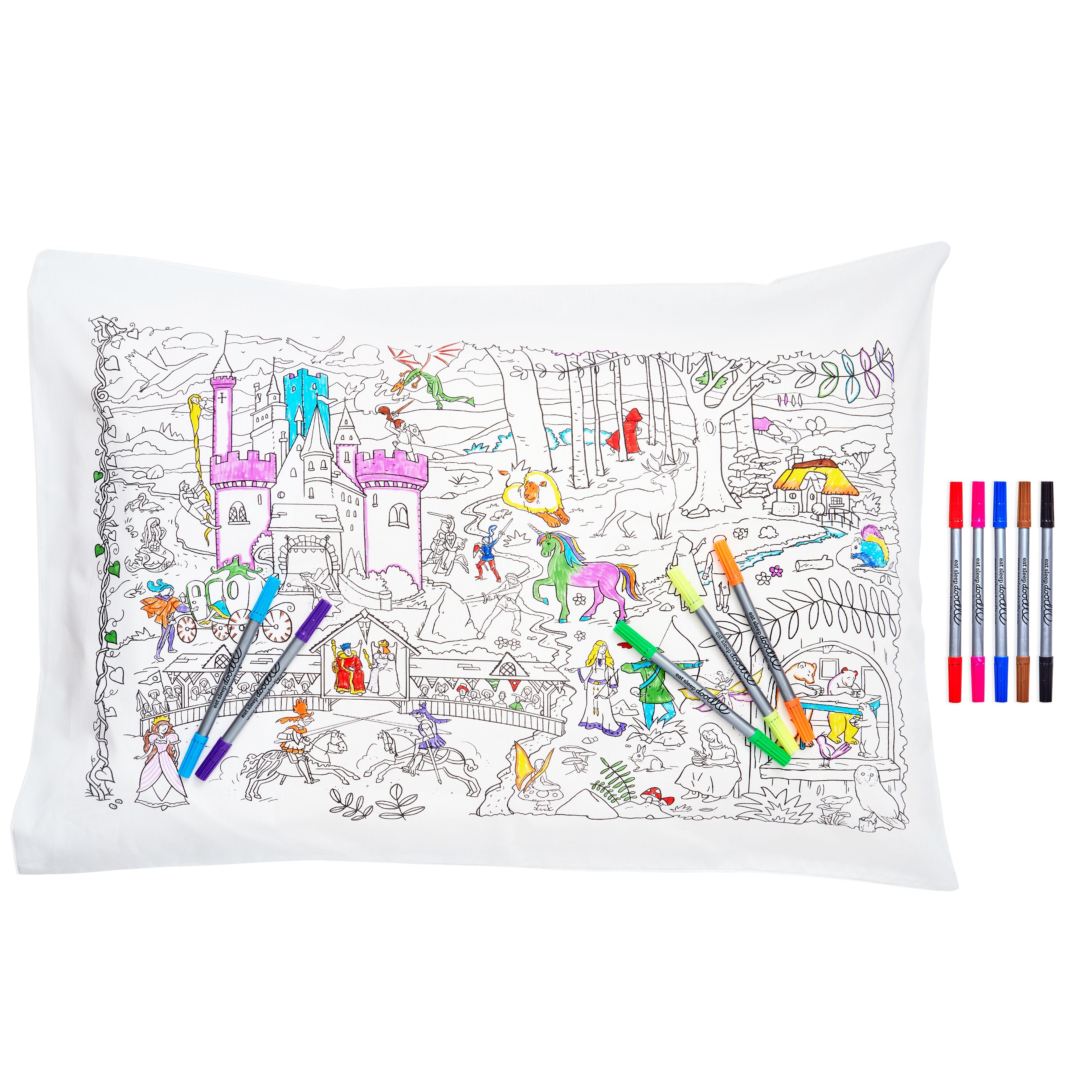 Colour your store own pillow case