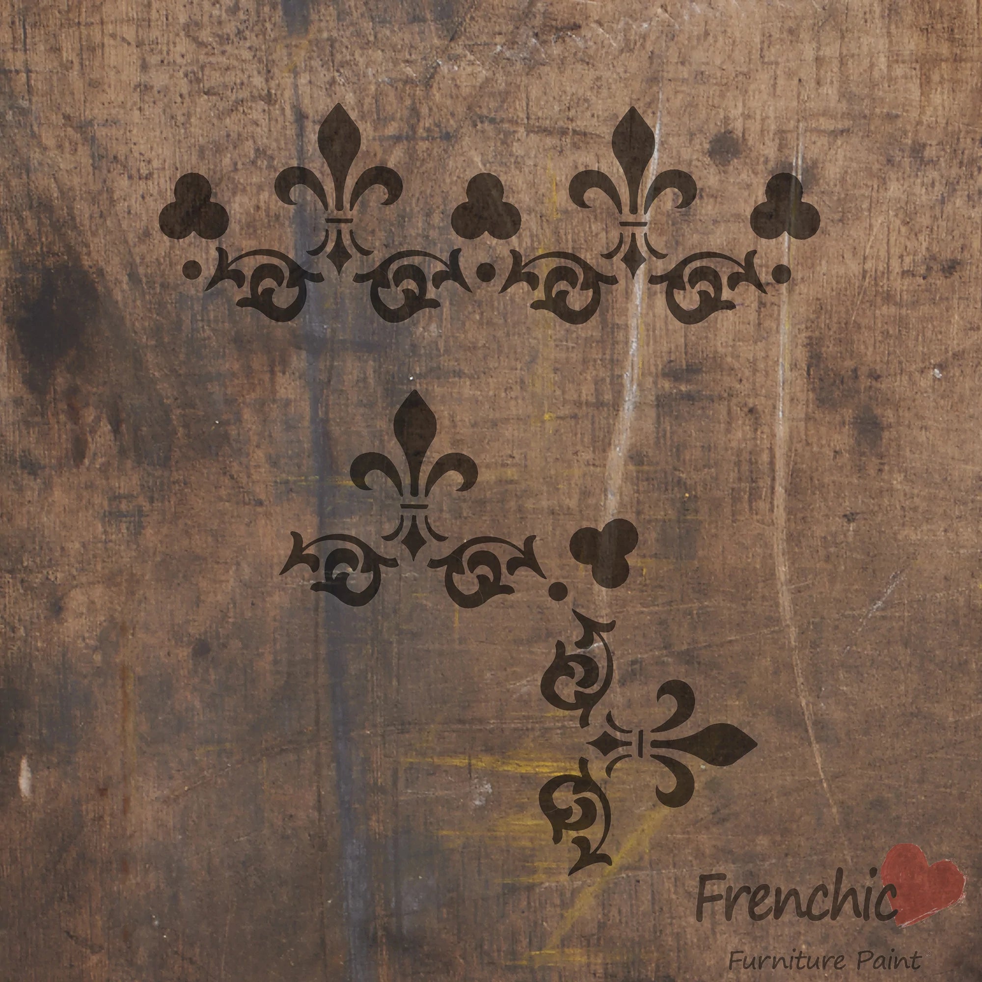 Frenchic Paint | Lace Petticoat Stencil by Weirs of Baggot St