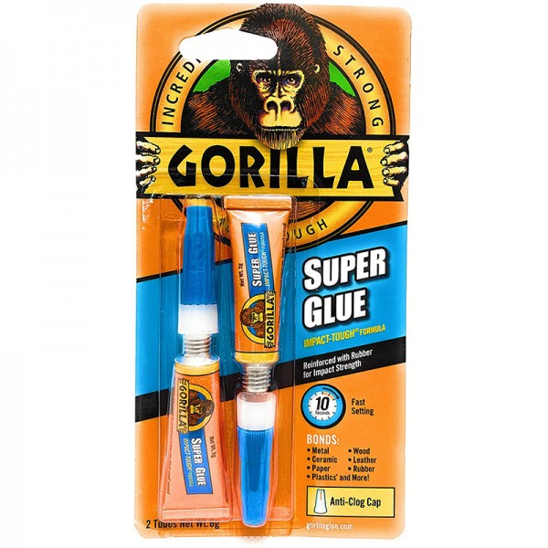 Adhesives | Gorilla Glue Superglue Twin Pack by Weirs of Baggot St