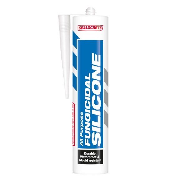 Sealocrete All Purpose Silicone White 280ml by Weirs of Baggot St 