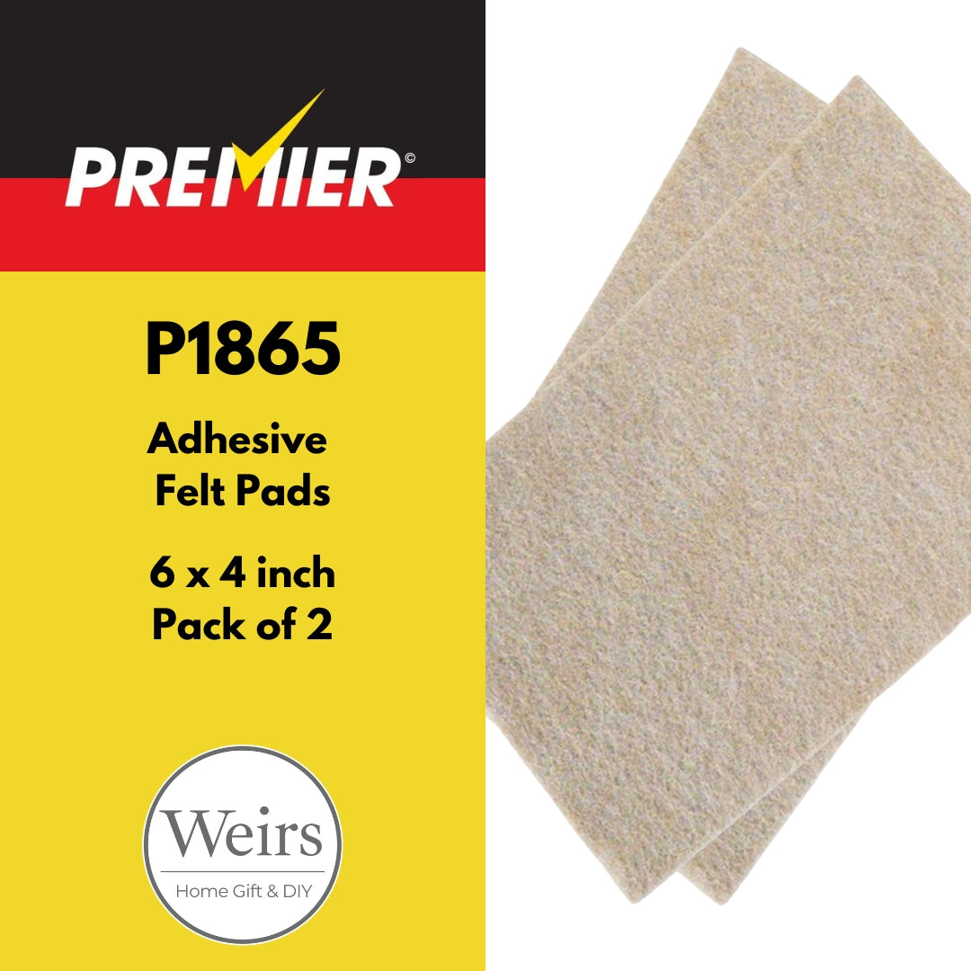 General Hardware | Adhesive Felt Pads 6x4" by Weirs of Baggot Street