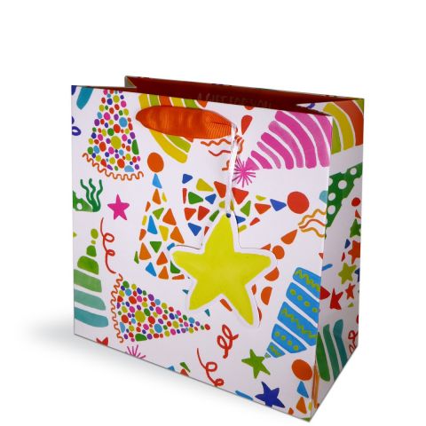 Giftwrap & Bags | Gift Bag Medium - Party Hats by Weirs of Baggot St