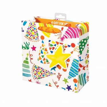 Giftwrap & Bags | Gift Bag Medium - Party Hats by Weirs of Baggot St