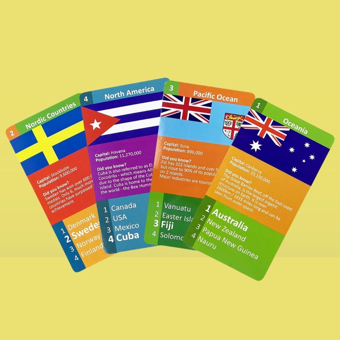 Kids Games | Go Fish Card Game Countries & Flags by Weirs of Baggot St