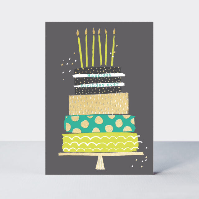 Greeting Card - Rachel Ellen Legend - Birthday Cake Card by Weirs of Baggot Street