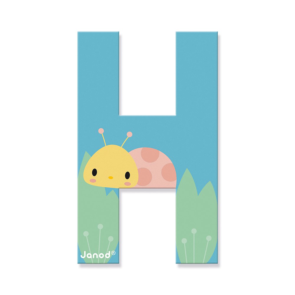 Bubs & Kids | Janod Wooden Letter Pure H by Weirs of Baggot Street