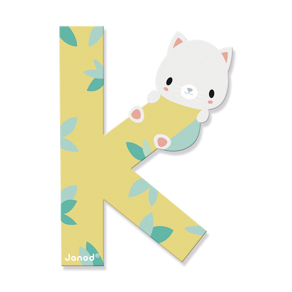 Bubs & Kids | Janod Wooden Letter Pure K by Weirs of Baggot Street