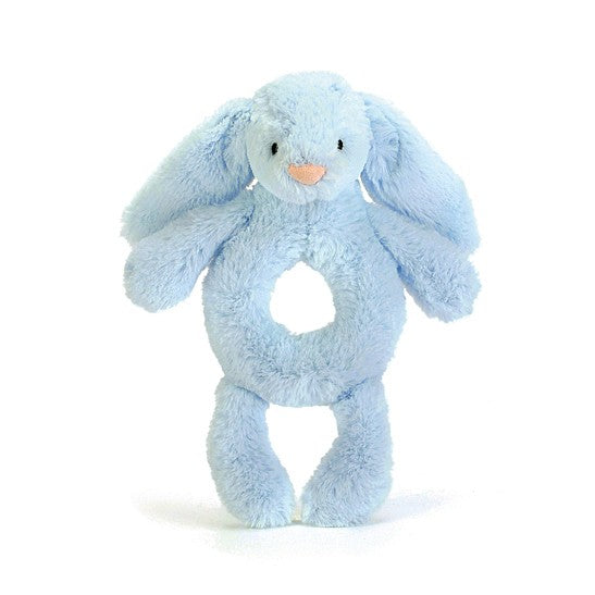 Bubs & Kids | Jellycat Bashful Blue Bunny Grabber by Weirs of Baggot Street