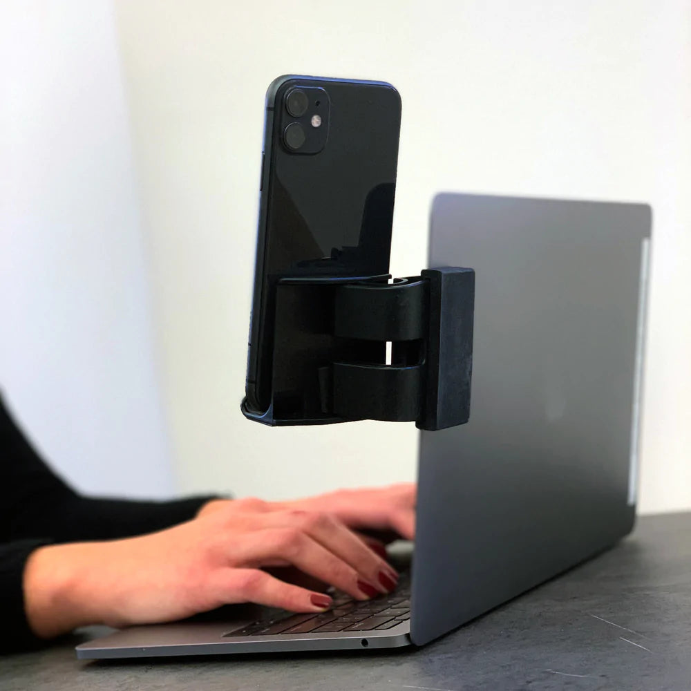 Fabulous Gifts | Kikkerland - Computer Clip-On Phone Stand by Weirs of Baggot Street