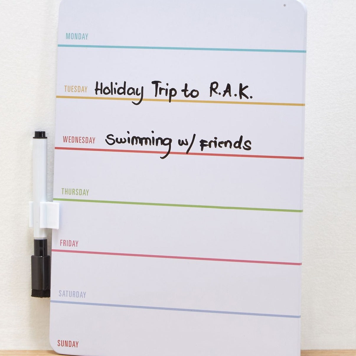 Fabulous Gifts | Kikkerland - Dry Erase Board Weekly by Weirs of Baggot Street