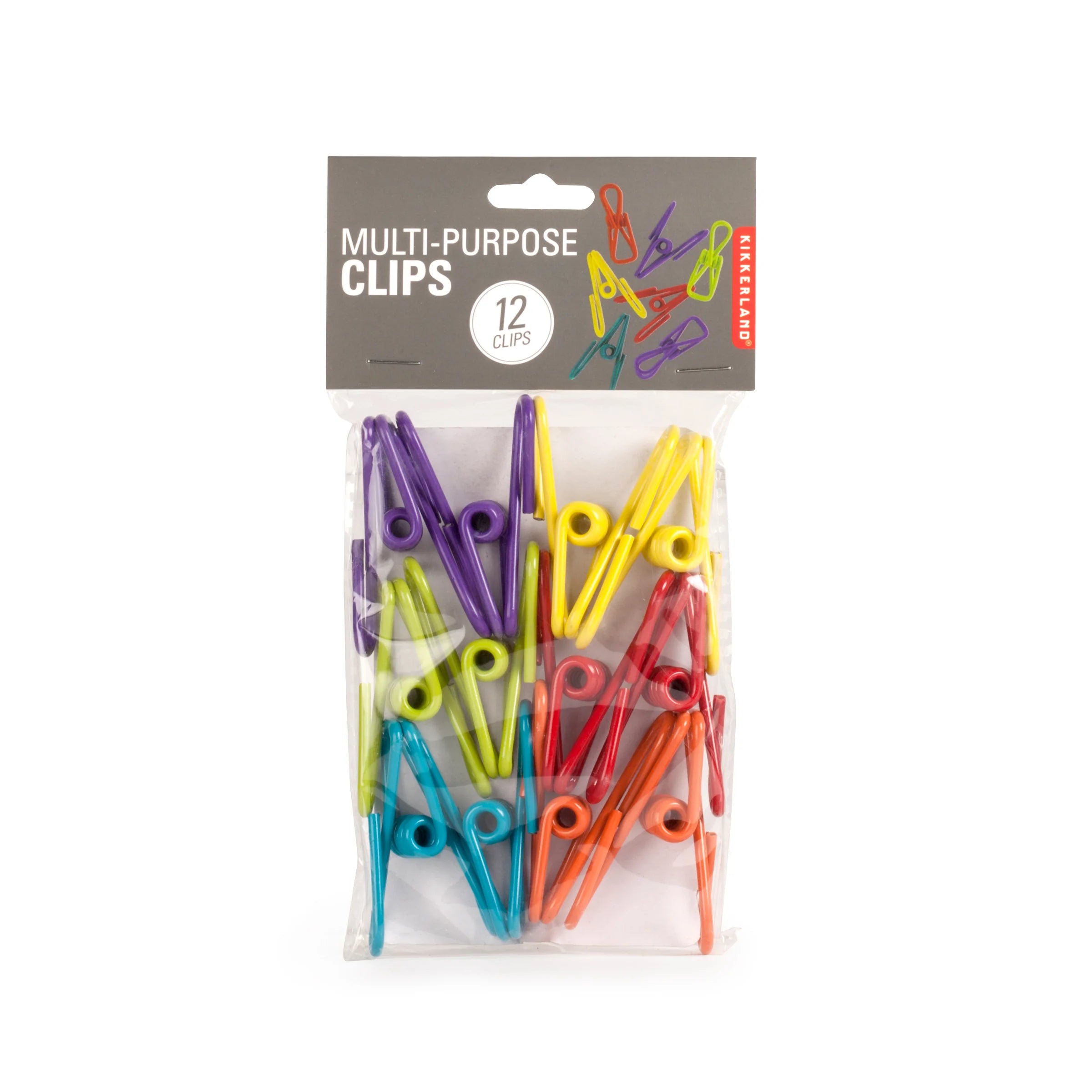 Fab Gifts | Kikkerland - Multi-Purpose Clips by Weirs of Baggot St