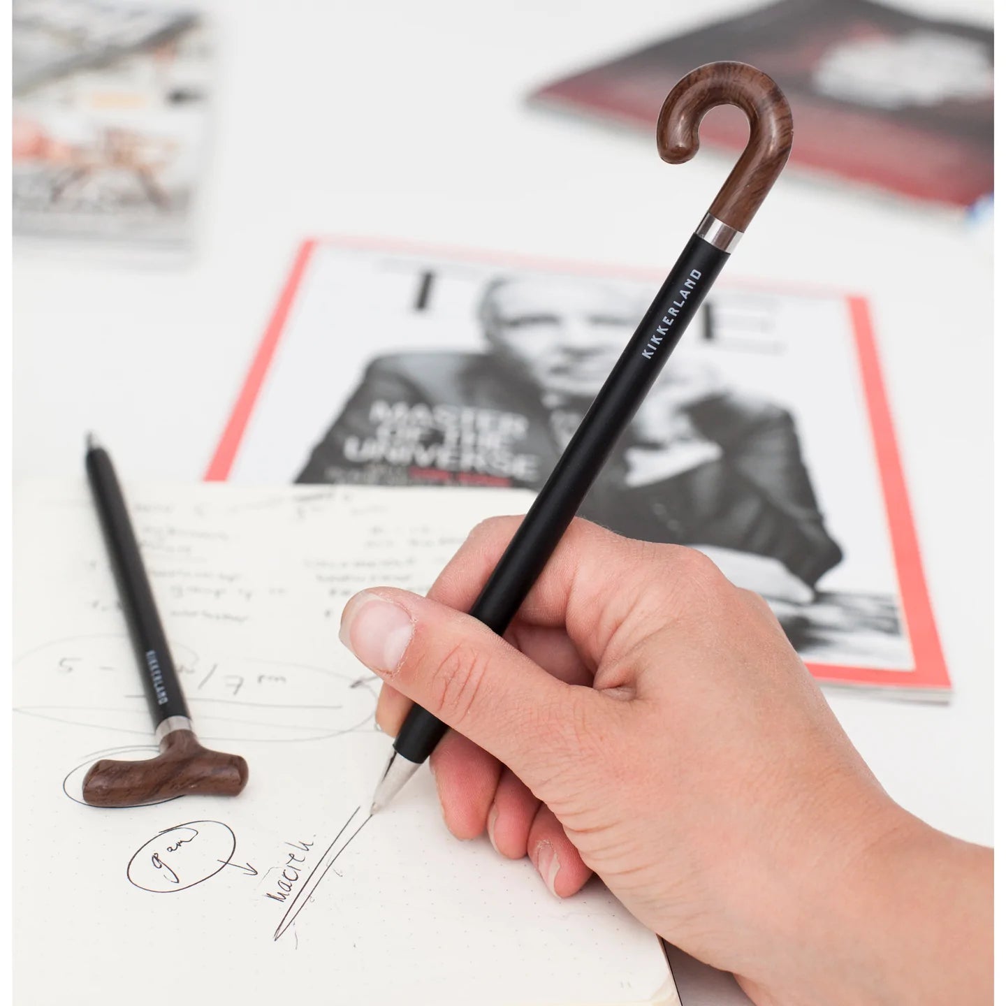 Fab Gifts | Kikkerland - Pen Old Wise Set Of 2 by Weirs of Baggot St