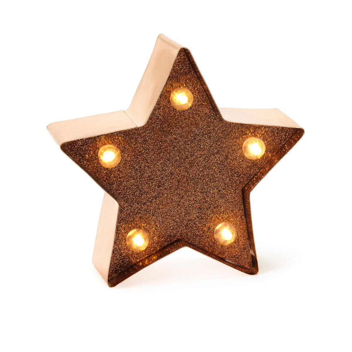 Fab Gifts | Legami Mini Lights Star With Glitter by Weirs of Baggot Street