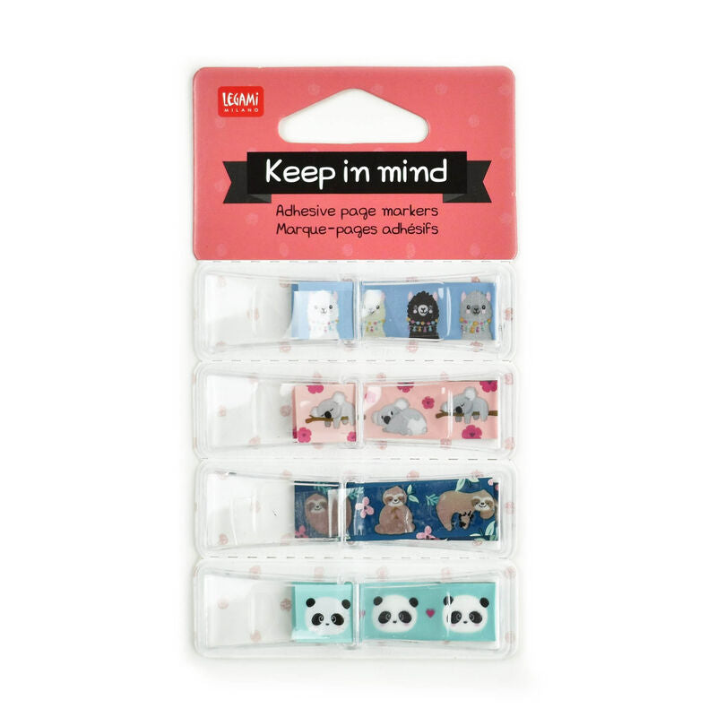 Back to School | Legami Adhesive Pagemarkers Animals by Weirs of Baggot St