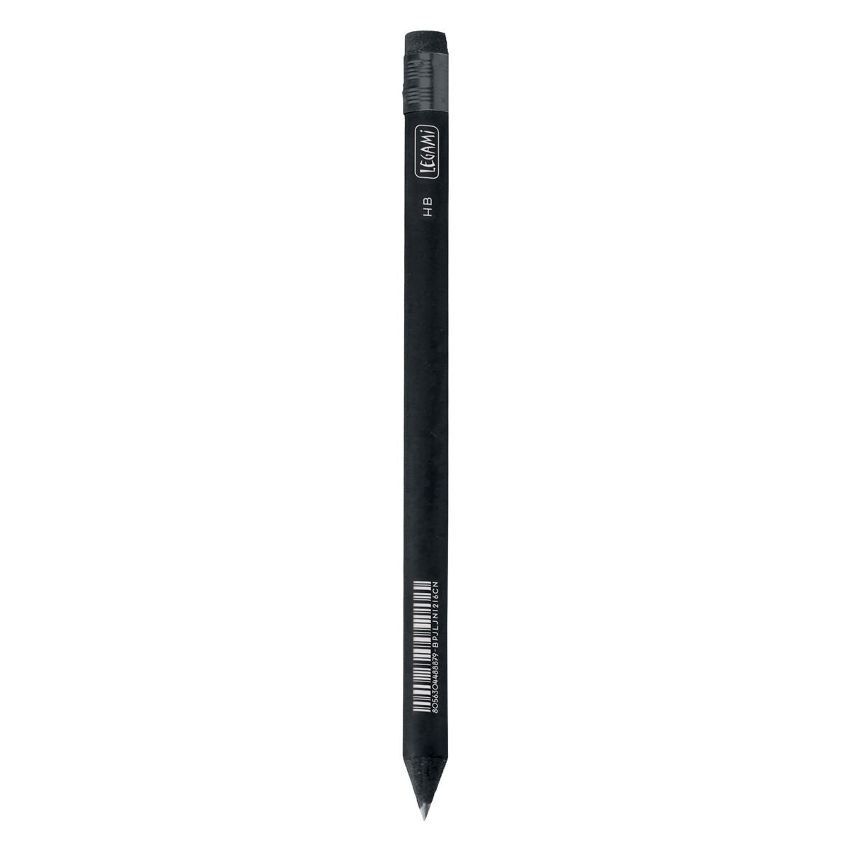 Back to School | Legami Black Pencil With Eraser by Weirs of Baggot St