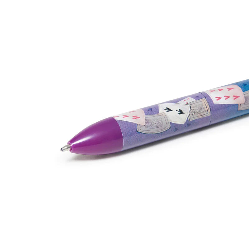 Fab Gifts | Legami Click&Clack Two Color Pen- Alice by Weirs of Baggot Street