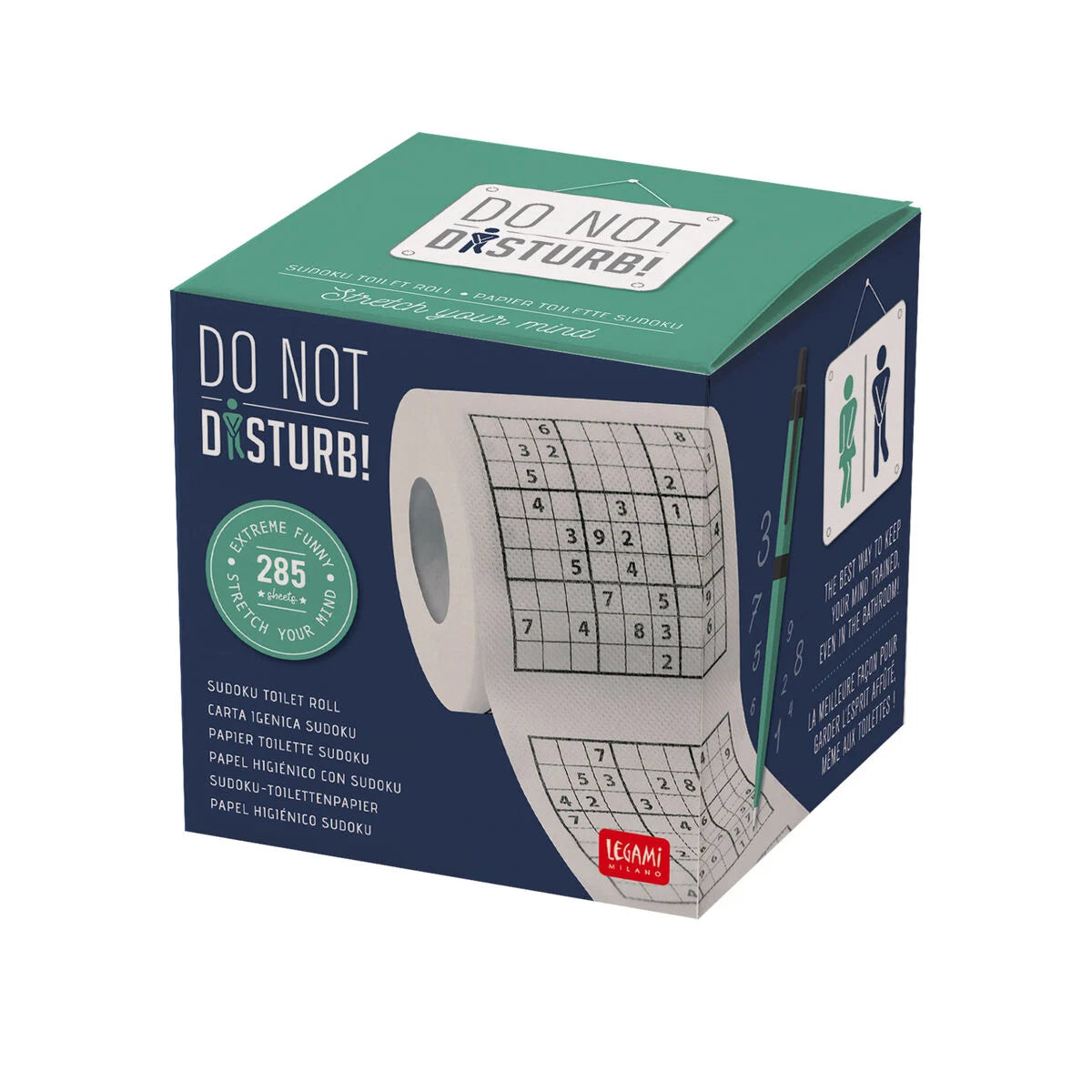 Gift | Legami Do Not Disturb Sudoku Toilet Roll by Weirs of Baggot St