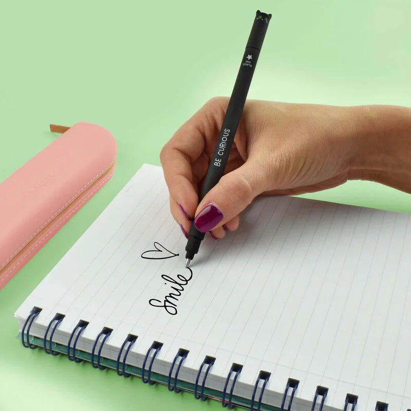 Back to School | Legami Erasable Gel Pen - Kitty by Weirs of Baggot St