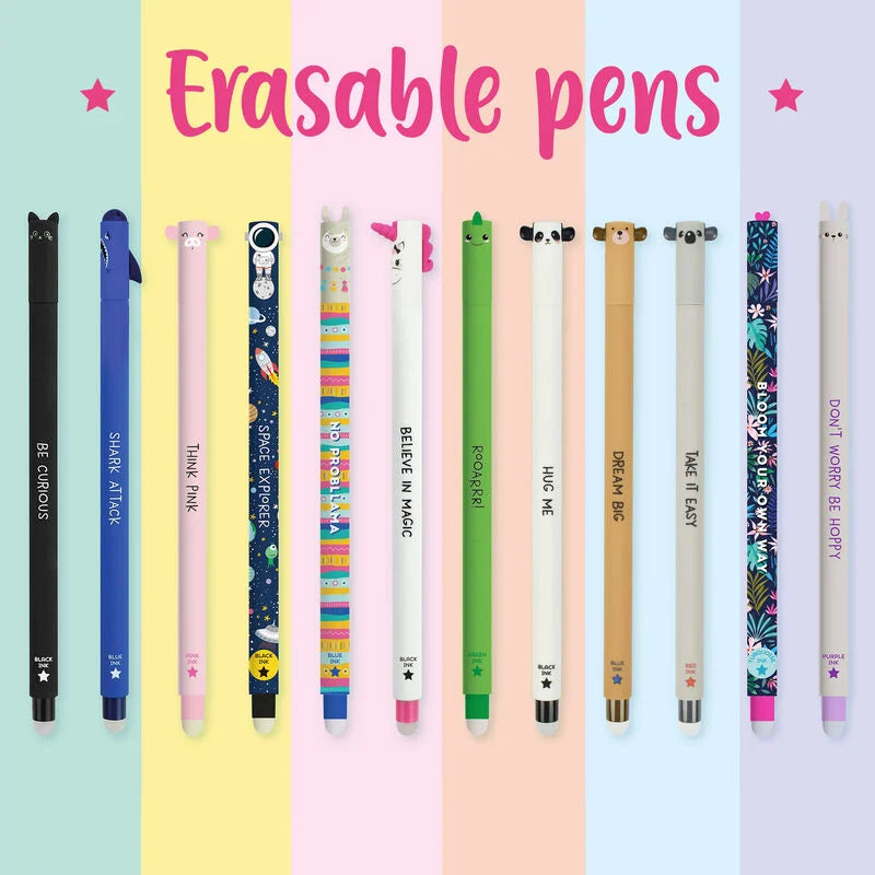Back to School | Legami Erasable Gel Pen - Kitty by Weirs of Baggot St
