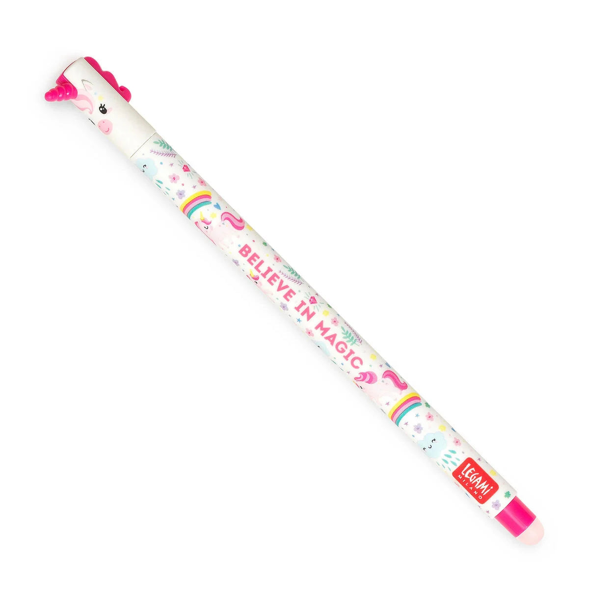 Fabulous Gifts Legami Stationery Legami Erasable Gel Pen Unicorn Pink by Weirs of Baggot Street